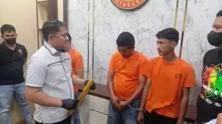 Dua Pria Asal Kuansing Ditangkap Saat  Jemput Sabu di Pekanbaru