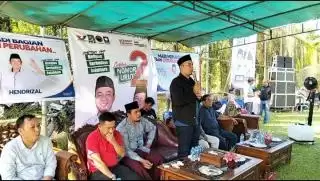 Mentereng, Paslon SAH Janji Jalan Kabupaten, Provinsi, Nasional Akan Layak Dilewati