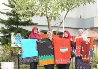 Cerita Inspiratif Anak-anak Berkebutuhan Khusus di Kampar, Lahirkan Pesona Batik Menawan