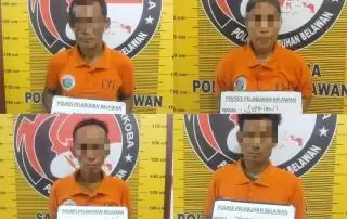 Kampung Narkoba Tj Mulia Gg Turi Diseser Sat Narkoba Polres Belawan