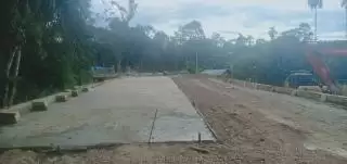 Dugaan Mark Up Proyek Pembangunan Jembatan Milik PUPR-PKPP Riau di Rokan IV Koto