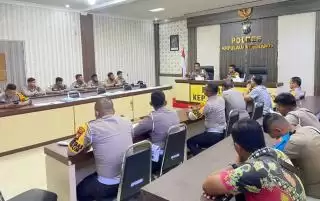 Pimpin Rapat Anev OZLK 2024, Kompol Syahrizal: Tingkatkan Imbauan Pada Masyarakat