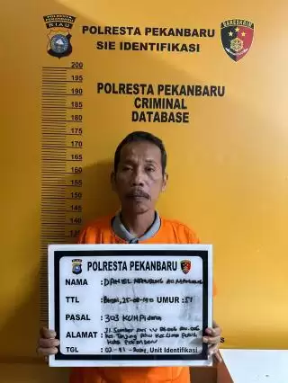 Dukung Asta Cita Presiden, Polresta Pekanbaru Ringkus Pelaku Judi Online