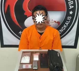 Amankan Pelaku di Warung  Jalindurdum Kilometer 18, Resnarkoba Sita Sabu 28,62 Gram