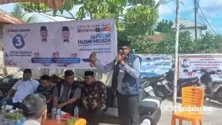 Orang Minang di Tualang Kompak Dukung Alfedri-Husni, Pastikan Hanya Segelintir ke Calon Lain