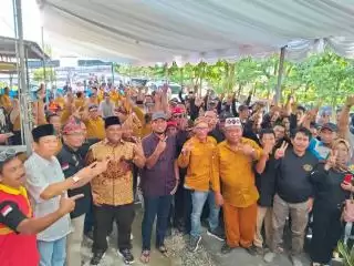 Paslon 'SAH' Inhu Sowan ke Organisasi Persaudaraan Masyarakat Lampung