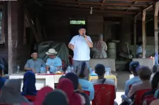 Pilkada Siak 2024, Baru Alfedri yang Datang ke Teluk Lanus, Calon Lain Ogah!