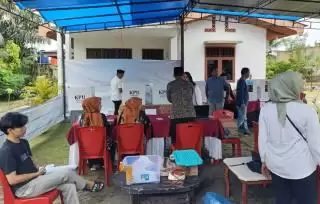 Cabup Nomor 2 Kalah di TPS 13 Tambusai Batang Dui Tempatnya Memilih