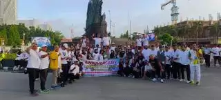 Menyatukan Perbedaan dalam Kebersamaan, Legend Voli Riau Rayakan HUT ke-8