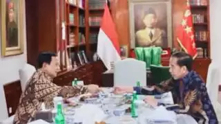 Presiden ke 7 Bertemu Presiden ke 8
