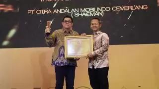 Dealer Exclusive Shacman, MC Group Raih Penghargaan Kategori Truk Andalan Logistik CPO di Sawit Indonesia Award 2024