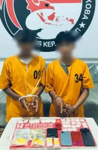 Lagi, Resnarkoba Polres Kepulauan Meranti Sikat Pengedar Sabu, 69 Paket Sabu Disita