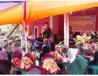 Reses di Balai Makam, Sanusi: Mari Kita Tata Pembangunan Kedepan