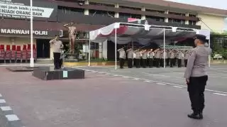 Pesan Akhir Tahun Kapolrestabes Medan, Kombes Gidion kepada Personel
