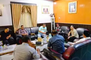 Sinergitas Pembangunan Wilayah Terluar H Asmar Terima Kunker Kepala BWS Sumatera III