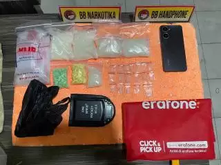 Pengedar dan Penikmat 'Barang Haram' di Inhil Ditangkap Polisi