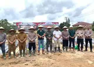 Dari Indragiri Hulu untuk Negeri, PT TPP Ikut Tanam Jagung Serentak