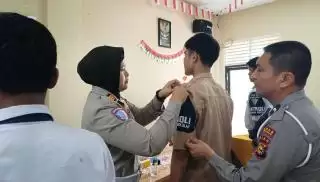 Ditlantas Polda Riau Luncurkan Sekolah Percontohan Tertib Berlalu Lintas Polres Bengkalis