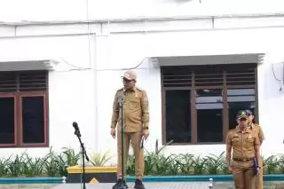 Pimpin Apel Perdana Gabungan,  Jiji : Efisiensi Anggaran Buka Hal yang Menakutkan