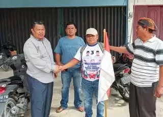 MK Kabulkan PSU, Relawan Alfedri-Husni Jalan Kaki Kandis-Siak