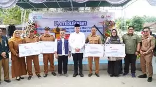 Kolaborasi PT Hutama Karya dan Pemkab Langkat, Tangani Kemiskinan Ekstrem dan Stunting