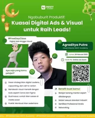 Maxy Academy Ajak Generasi Muda Belajar Digital Ads &amp, Desain Visual Gratis