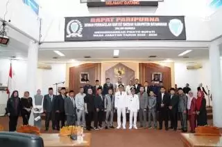 DPRD Batang Hari Rapat Paripurna Bersama Fadhil Arief dan Bakhtiar Pasca Dilantik Presiden Prabowo