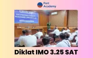 Kolaborasi Port Academy dan Mitra Industri Hadirkan Diklat IMO 3.25 di Lhokseumawe