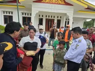 PT NWR Salurkan Bantuan ke Ahli Waris Kecelakaan Tunggal di Segati