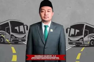 Ketua DPRD Desak Pemprov Jambi Perbaiki Kerusakan Jalan Kota Muara Bulian