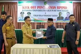 Kick Off Penyusunan RPJMD, Forum KP 2025-2029 dan Forun RPD, Ini Asa H Asmar