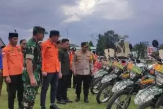 Bupati Fadhil Arief Pimpin Apel Siaga Bencana Hidrometeorologi Banjir 2025