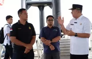 Wabup Kepulauan Meranti Cek Kesiapan Pelabuhan Penumpang Arus Mudik Lebaran 2025 di Selatpanjang