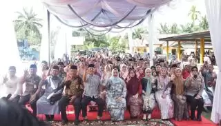 Safari Ramadhan di Serai Wangi, Kasmarni Cerita Pembagunan di Talang Muandau 2025