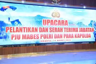 Kapolri Pimpin Sertijab Sejumlah Pejabat Polri, Kapolda Riau Irjen Mohammad Iqbal Bergeser