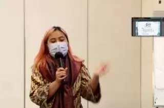 Kala Arfiana Maulina Berbagi Wawasan Tentang Isu Air Bersih di Capacity Building C20 G20