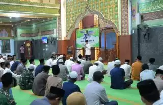 Nuzulul Quran di Masjid Agung Istiqomah, Bupati Bengkalis: Tingkatkan Persatuan dan Pembangunan