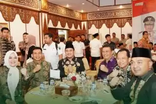 Bupati Batang Hari Mhd Fadhil Arief Hadiri Malam Kenal Pamit Kapolda Jambi