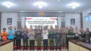 Muzamil B Ikuti Rakor Lintas Sektoral Operasi Ketupat 2025 Polres Kepulauan Meranti