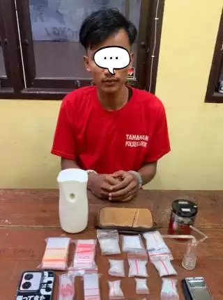 Pimpin Operasi, Kapolsek Lirik Tangkap Bandar Narkoba Sita 121,2 Gram Sabu