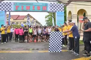 Karhutla Fun Run 2025 Polres Bengkalis, Bupati Apresiasi Antusias Masyarakat 'Negeri Junjungan'