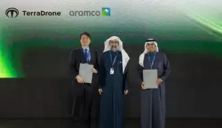 Terra Drone Teken MoU dengan Aramco Dorong Inovasi dan Lokalisasi Teknologi Drone