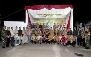 Pisah Sambut, Koramil 03 Mandau Dijabat Kapten Czi. Suratmin
