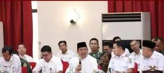 High Level Meeting Tingkat Provinsi Riau, Wabup Rohul: Kita Dukung Penuh Swasembada Pangan Nasional