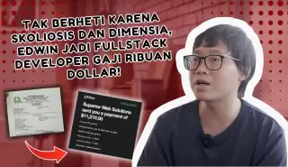 Bangkit dari Dementia, Edwin Anderson Kini Jadi Fullstack Developer Gaji Ratusan Dollar!