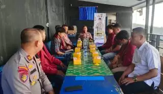 Polres Kepulauan Meranti Jumat Curhat Bersama Ikatan Mahasiswa Muhammadiyah