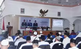Buka Bimbingan Manasik Haji, Ini Pesan Bupati ke 401 CJH Kabupaten Bengkalis