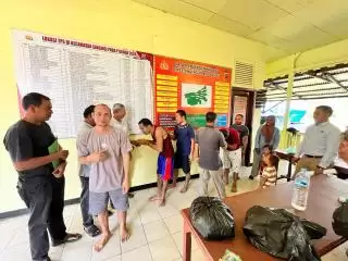 Polsek Singingi Selesaikan Perkara Pencurian Sawit di Luar Persidangan