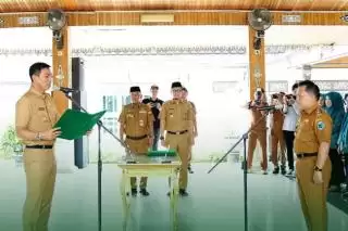 Dapat Kepercayaan Bupati Fadhil Arief, Mula P Rambe Dilantik Kembali sebagai Pj Sekda