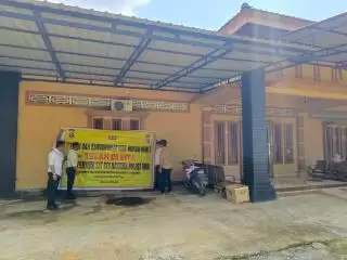 Penyidik Polres Inhu Sita Rumah Mewah 'Gembong Narkoba' Guna Kelengkapan TPPU
